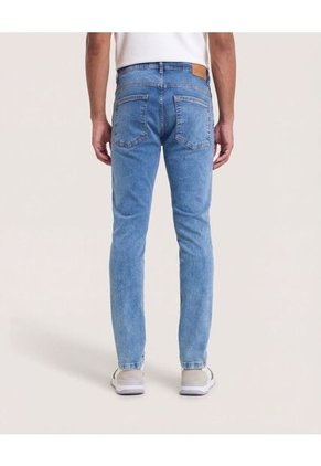 Jean  Para Hombre Skinny Color Azul Marca Ostu #60160449