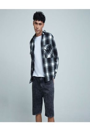 Bermuda Para Hombre  Color Negro Marca Ostu #60100331