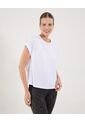 Camiseta Para Mujer Manga Corta Cuello Redondo Color Blanco Marca Ostu #40092453 de Ostu