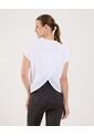 Camiseta Para Mujer Manga Corta Cuello Redondo Color Blanco Marca Ostu #40092453 de Ostu