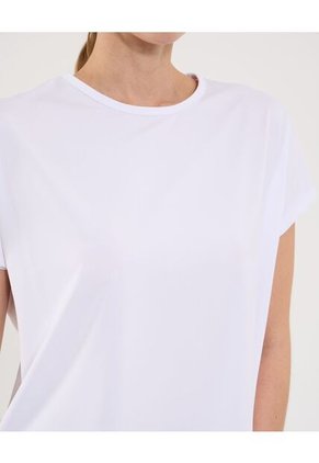 Camiseta Para Mujer Manga Corta Cuello Redondo Color Blanco Marca Ostu #40092453