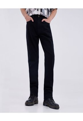 Jean Para Hombre Regular Color Negro Marca Ostu #60160250