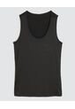 Top Para Mujer Cuello Redondo Color Negro Marca Ostu #40220243 de Ostu
