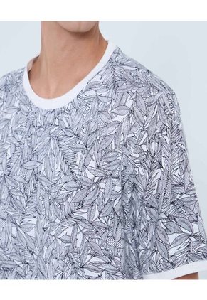 Camiseta Para Hombre Manga Corta Cuello Redondo Color Negro Marca Ostu #60091552