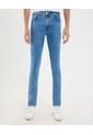 Jean Para Hombre Skinny Color Azul Marca Ostu #60160393 de Ostu