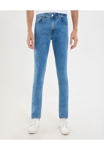 Jean Para Hombre Skinny Color Azul Marca Ostu #60160393 Ostu