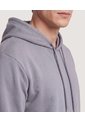 Hoodie Para Hombre Unicolor  Para Hombre Gris Ostu de Ostu