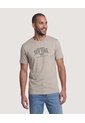 Camiseta Basica Con Screen  Para Hombre Verde Ostu de Ostu