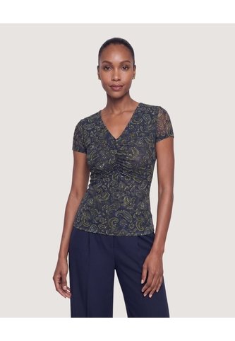 Pantalón Wide Leg Sastre  Para Mujer Azul Ostu Ostu