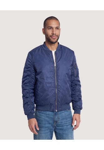 Chaqueta Bomber  Para Hombre Azul Ostu Ostu