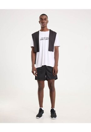 Camiseta Para Hombre Manga Corta Cuello Redondo Color Marfil Marca Ostu #60091721