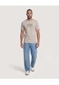 Camiseta Basica Con Screen  Para Hombre Verde Ostu de Ostu