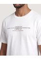 Camiseta Screen Regular  Para Hombre Crema Ostu de Ostu