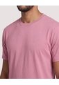 Camiseta Basica Cuello Redondo  Para Hombre Rosa Ostu de Ostu