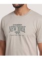 Camiseta Basica Con Screen  Para Hombre Verde Ostu de Ostu
