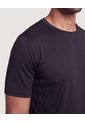Camiseta Fitted Active  Para Hombre Negro Ostu de Ostu
