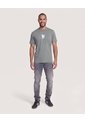 Camiseta Basica Con Screen  Para Hombre Verde Ostu de Ostu