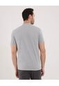 Polo Para Hombre Cuello Mao Sin Bolsillo Color Gris  Marca Ostu #60110511 de Ostu