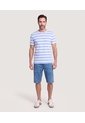 Bermuda Regular Denim  Para Hombre Azul Ostu de Ostu