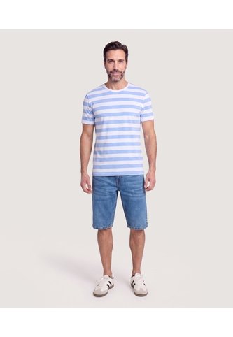 Bermuda Regular Denim  Para Hombre Azul Ostu Ostu