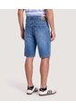 Bermuda Regular Denim  Para Hombre Azul Ostu de Ostu