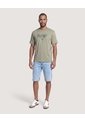 Camiseta Screen Regular  Para Hombre Verde Ostu de Ostu