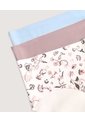 Panty Hipster Invisible Floral Pack X3 X3 Para Mujer Surtido Ostu de Ostu