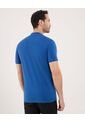 Polo Para Hombre Cuello Mao Sin Bolsillo Color Azul Marca Ostu #60110777 de Ostu
