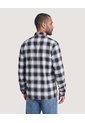 Camisa Leñadora  Para Hombre Gris Ostu de Ostu