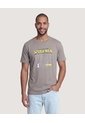 Camiseta Spider-Man Web  Para Hombre Gris Ostu de Ostu