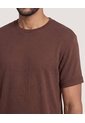 Camiseta Tricot Essential  Para Hombre Café Ostu de Ostu