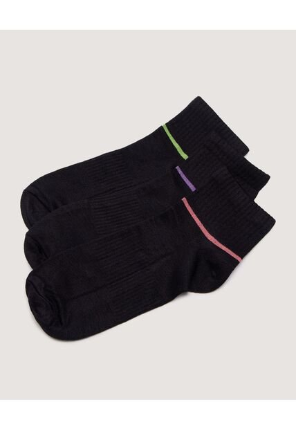 Medias X3 Para Mujer Tobillera Color Surtido Marca Ostu #40980274