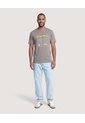 Camiseta Spider-Man Web  Para Hombre Gris Ostu de Ostu
