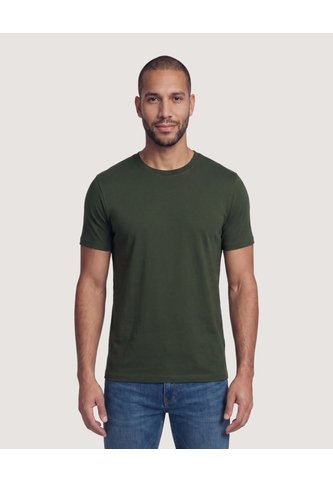 Camiseta Basica Cuello Redondo  Para Hombre Verde Ostu Ostu