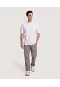 Camiseta Estampado Posterior  Para Hombre Gris Ostu de Ostu