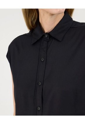 Camisa Para Mujer Manga Corta Color Negro Marca Ostu #40010148