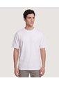 Camiseta Estampado Posterior  Para Hombre Gris Ostu de Ostu