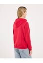 Buzo Para Mujer Hoodie Color Rojo Marca Ostu #40060406 de Ostu