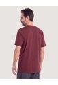 Camiseta Active Texture  Para Hombre Café Ostu de Ostu