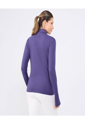 Buzo Para Mujer Cuello Alto O Cuello Tortuga Color Morado Marca Ostu #40060452