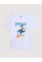 Camiseta  Para Hombre Manga Corta Cuello Redondo Color Blanco Marca Ostu #60091920 de Ostu