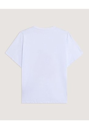 Camiseta  Para Hombre Manga Corta Cuello Redondo Color Blanco Marca Ostu #60091920