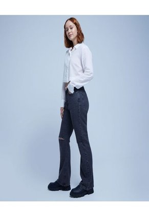 Camisa Para Mujer Manga Larga Color Blanco Marca Ostu #40010172