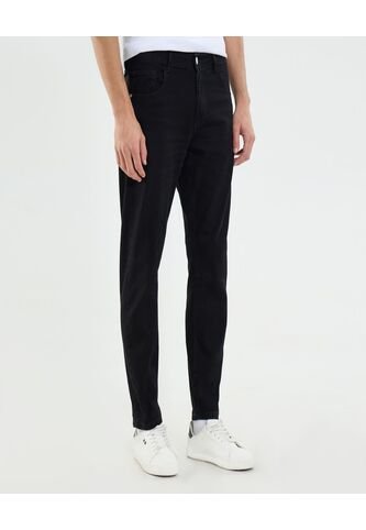 Jean Para Hombre Carrot Color Negro Marca Ostu #60160431 Ostu