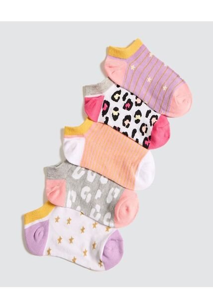 Medias Para Niña Invisible Color Pack X Marca Ostu #90980113