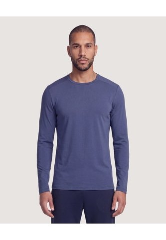 Camiseta Fitted Active  Para Hombre Azul Ostu Ostu
