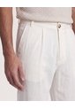 Pantalón De Moda Con Pinzas  Para Hombre Arena Ostu de Ostu