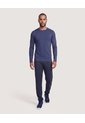 Camiseta Fitted Active  Para Hombre Azul Ostu de Ostu