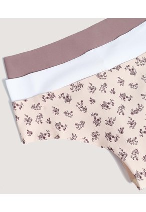 Panty Tanga Invisible Pack X3 X3 Para Mujer Surtido Ostu