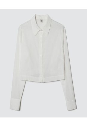 Camisa Para Mujer Manga Larga Color Blanco Marca Ostu #40010172